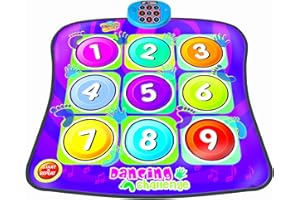 CONSTRUCTIVE PLAYTHINGS Playmats Dancing Challenge - Tapiz musical de baile (SLW 9715)