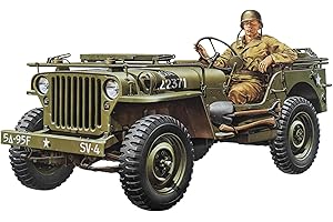 Tamiya 300035219 - Willys Jeep della seconda Guerra Mondiale MB 4 x 4 (1), 1:35