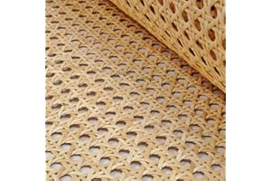 GENÉRICO Ratan Natural, Ratan Rollo Mimbre 45 x 100 cm, Mimbre, Silla Ratan, Rejilla Mimbre, Mimbre Rollo, Rattan, Estera de ratán, Ratán Natural para muebles, Tela para Silla, Armario, Decoración del hogar