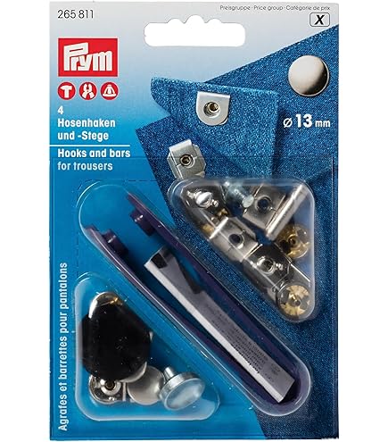 sourcing map Naaien haken en ogen sluiting set voor broek