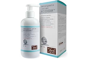 Fiocchi di Riso - Detergente Intimo MIODERM - 240ml - CAMBIO PANNOLINO - Deterge e rispetta le mucose delle parti intime prevenendo arrossamenti. Pack riciclato.