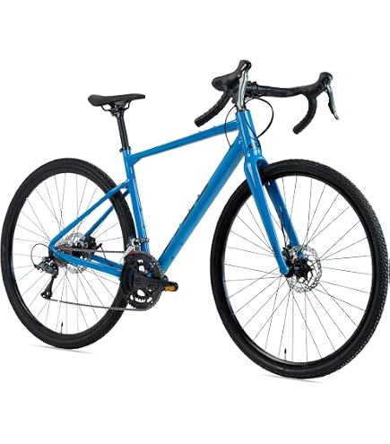WYNN Gravel Bike 28 Inch GRL3.0 Grey Frame Height 56 cm Women Men 14 Speeds Sports & Outdoors