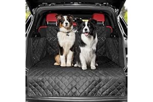 Unipampa Protector Maletero de Coche Alfombrilla Maletero Universal Cubierta, Funda para Maletero de Coche, Protector de Asiento, Impermeable & Antideslizante, Funda Coche Perro, para Todos los Autos