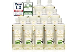 ‎KIESELGREEN KieselGreen Bioethanol 12 x 1 Liter mit Duft für Ethanol-Kamin, viele Sorten - Bio Ethanol als Raumduft in vielen Duftnoten - Parfüm für Bio Ethanol Kamin Indoor oder Bioethanol Tischfeuer (V)