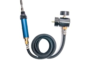 LAVATAP Lead Welding Kit Fine Nozzle Propane Mapp Gas Torch for Detail Soldering Model Making Jewellery Brazing