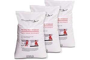 GOLDSPAN A&G 75Kg DE-Icing Streusalz Auftausalz Straßensalz fein für EIS und Schnee im PE-Sack