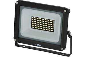 Brennenstuhl LED Strahler JARO 7060 / Leuchte 50W für außen (Außenstrahler zur Wandmontage, Fluter 5800lm aus Aluminium, IP65)