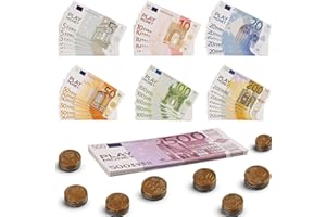 Argent Fictif, Argent pour Jeu De Marchand, Sac d’Argent du Royaume-Uni Pretend & Play De Learning Resources, Jeu De Mots Cross Dices