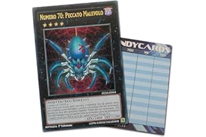 Andycards Yu-Gi-Oh! - Numero 70: Peccato Malevolo - Super Rara DUSA-IT014 in Italiano + Segnapunti