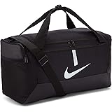 Nike Academy Borse Sportive Black/Black/White One Size, 53 x 26 x 28 cm 500 grammi