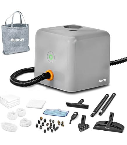 Nettoyeur Vapeur Professionnel Eolo GV05P – 9 Accessoires, 5 Bars, 1300W, A++