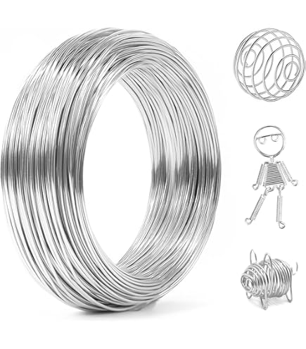 Meerkleurige aluminiumdraad, knutseldraad, aluminium, flexibel