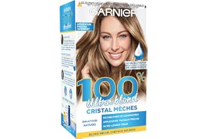 Garnier 100% ultrablond ljusare balayage-kit - applicering på mössa och krok - kristallvekar
