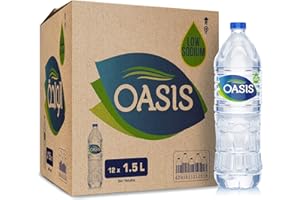 Oasis Still Drinking Water, 1.5L Carton Of 12 Package design may vary