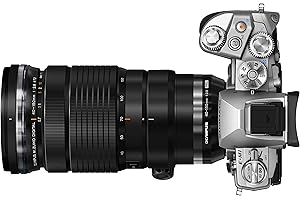 Olympus M.Zuiko Digital Ed V315050BW000 Obiektyw, Czarny/Srebrny, 40-150 mm