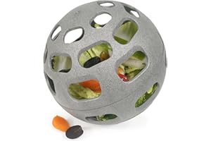 Rosewood Recycled Treat & Play Chicken Ball, Vegetable and Treat Dispenser for Chickens and Poultry