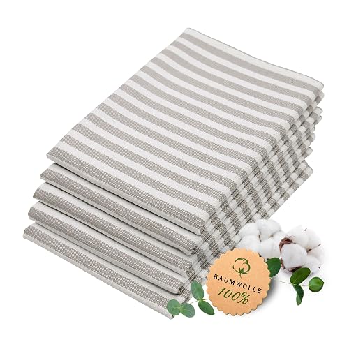 ZOLLNER Geschirrtücher 5er-Set, 50×70 cm