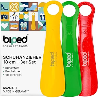 HOUNDSBAY Schuhanzieher 41cm Edelstahl - Extra Langer Schuhlöffel Mit Komfortgriff