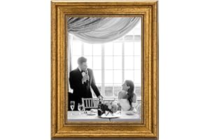 CABBEL Cornice portafoto A4, 21x30 cm, in argento vintage, stile barocco elegante, con vetro acrilico infrangibile – per poster, foto o certificati – perfetta per soggiorno, ufficio o galleria