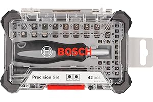 Bosch Accessories 42 pz. Set Bit Avvitamento Precision (per Viti di Precisione, Accessori Avvitatore) - Amazon Edition