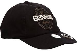 Guinness Official Merchandise Chapeau Homme - Noir - Noir - FR : Taille unique (Taille fabricant : One Size)