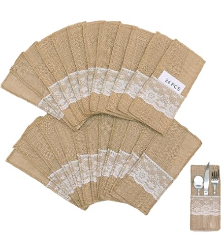 Buste Portaposate In Carta Paglia Con Tovagliolo - 100 Pezzi - Foto 12