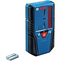 Bosch Professional Laserempfänger LR 6 (roter Strahl, 2 x AAA Batterien, Reichweite: 5 - 50 m)