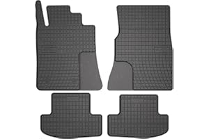 MOTOS Gummimatten Auto Fussmatte passend für Ford Mustang VI 2014-2023 Coupe Verbessern Sie Ihren Reisekomfort mit Antirutschmatte Auto - Allwetter fußmatten Auto, Schutz vor Verschmutzung