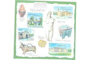 TIMBRE FRANCE Bloc N’101 Neuf et Authentique de 4 Timbres de France de Collection différents de 2006 avec N’ 3928 à 3931. Ville de Nicosie, Chypre. Musée, église…