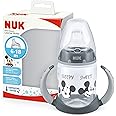 NUK First Choice+ bicchiere antigoccia / 6-18 mesi/Beccuccio in silicone a prova di perdite/Sfiato Anti-Colica/Senza BPA / 15