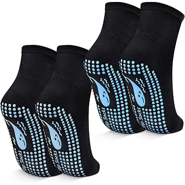 Chaussettes De Yoga Et Pilates Antidérapantes Pour Femme - Coton, Taille 36-40/40-43