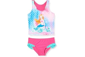 Playshoes Mädchen Uv-Schutz Bikini Badeanzug Schwimmanzug Badebekleidung