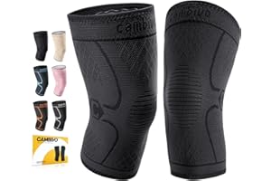 ‎CAMBIVO CAMBIVO Kniebandage Männer Damen X2, Bandage Knie hilfreich Erholung bei Meniskusriss, ACL und Arthritis, Kniebandage Meniskus für Laufen, Wandern, Joggen, Sport, Volleyball