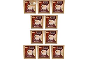 FRANCE DELICES FRANCE DÉLICES - Préparation Pâtisserie Pour Flan Au Café Bio - Dessert Ou Goûter Gourmand Et Naturel - Prêt En 5min - Fabrication Artisanale En France - Sans Gluten - 4 Pers. - 10 Sachets De 40g