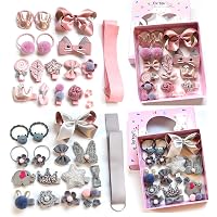 Riesiges Haarschmuck-Set Für Mädchen – 895 Teile Mit Haargummis, Spangen & Clips In Kunterbunten Farben