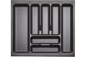 Orga-box I Cubertero 519 x 473 gris lava con estructura perlada para Tandembox Antaro/Intivo y ModernBox en armario de 60 cm