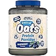 Applied Nutrition Critical Oats - Protein Oats, Porridge With ISO-XP Whey Protein Isolate, Healthy Breakfast and High Protein Snack (3kg - 50 Servings) (Blueberry)