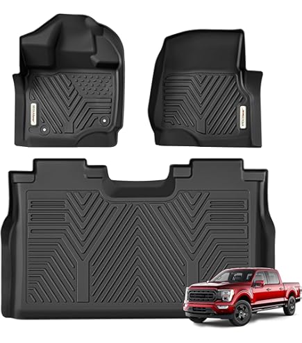 Tappetini Auto Husky Liners X-act Contour Anteriori E Posteriori Per Ford F-150 SuperCrew 2015-2019