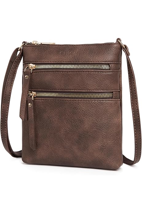 Borsa A Tracolla Donna In Pelle PU - Portacarte E Cellulare Con RFID - Foto 5