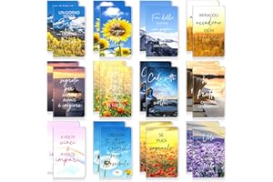 Sinmoe 24 Pezzi Mini Taccuini con Frasi Motivazionali Taccuini Tascabili Quaderni Motivazionali Mini Quaderni Fine Anno Italiano Regalo Laurea per Studenti Alunni Scuola Ufficio Viaggi