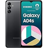 SAMSUNG Galaxy A04S, Téléphone Mobile 4G 6,5", 32GB, Carte SIM Non Incluse, Android, Version FR, Noir