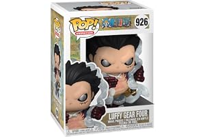 Funko Pop! One Piece : Luffy Gear Four #926 - samlarfigur med bägare - skyddsfodral