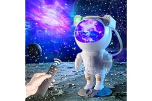 Dienmern Astronauts Starry Sky Projector, LED Galaxy Projector with Remote Control Galaxy Light Projector Adults Bedroom Room Decoration, Gifts for Kids & Adults