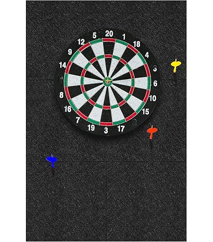 Dart wandbescherming dartbord beschermingsring, zelfklevend vilt Dart wandbescherming dartbord beschermingsring, zelfklevend vilt