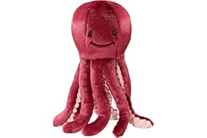FLUFF & TUFF Fluff and Tuff Olympia Octopus Plush Dog Toy, All Breed Sizes