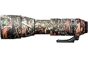 ‎EASYCOVER easyCover - Lens Protection Camouflage Cover - Objektivschutz - Schutz für Ihr Kameraobjektiv - Geeignet für Tamron 150-600mm F/5-6.3 Di VC USD G2 - Wald Camouflage