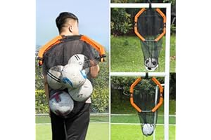 Dimples Excel 3 in 1 Football Goal Target Net Football Corner Target for Shooting Training (Orange)