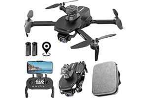 Jinsoku S250 GPS Drone, 4K Camera Quality, 600m Range, 50 Mins Long Flight, Obstacle Avoidance, Brushless Motor, Foldable RC Quadcopter For Adults, 5G WIFI, 2 Batteries, Easy to Use For Beginners