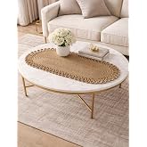ODIYO Oval J&uuml;t Runner Masa &Ouml;rt&uuml;s&uuml;, 30x70 cm, Hasır Dokuma, &Ccedil;ift Taraflı, Doğal (hasır)