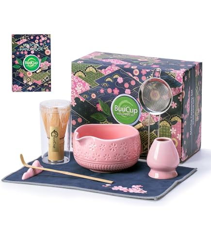 Artcome Premium Matcha Tea Set – 18.6oz Ceramic Bowl, Bamboo Whisk, Scoop & Holder – Complete Japanese Tea Ceremony Kit - View #7